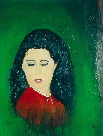 Vivian - l auf Leinwand - 1969 - 40 x 50 cm - 600 €